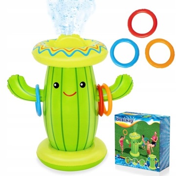 ZABAWKA DO WODY OGRODU BESTWAY DMUCHANY KAKTUS 105cm ZRASZACZ 36544