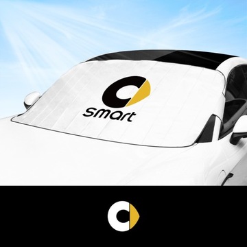 Dla Smart Fortwo Forfour 453 451 450 z przodu samochodu