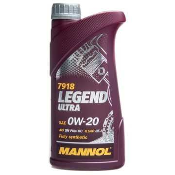 Olej Mannol Legend Ultra 0W20 1L MN7918-1