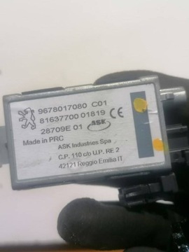 OPEL GRANDLAND X 17-24R - ZESILOVAČ ANTÉNNÍ 9678017080