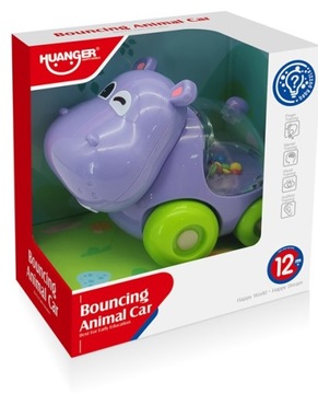 МАШИНКА БЕГЕПОТАМ С ШАРИКАМИ ДЛЯ МАЛЫША 12 МН+