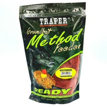 Traper Method Feeder Готовая прикормка Клубника 750г