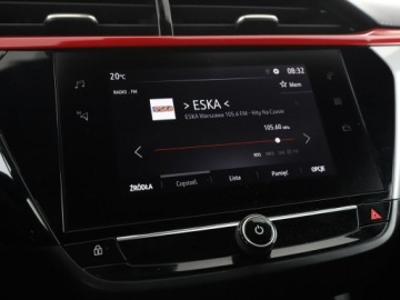 Opel Corsa F Hatchback 5d 1.2 Turbo 100KM 2021 Opel Corsa full LED virtual cocpit klima czujniki, zdjęcie 22