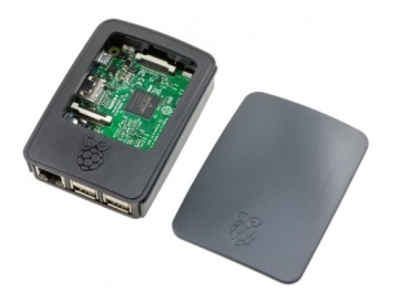 Корпус для Raspberry Pi 3B+/3B черный/серый