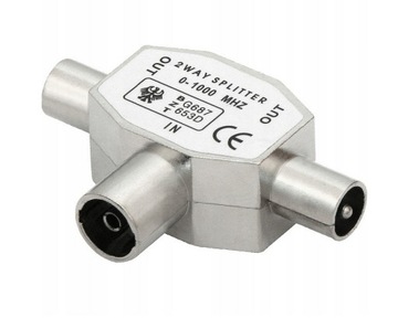 ROZDZIELACZ ANTENOWY SPLITTER DVB T 2X TV BD4
