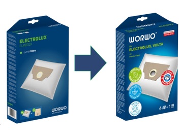 4 X WORKI DO ELECTROLUX PHILIPS AEG WORWO ELMB01K