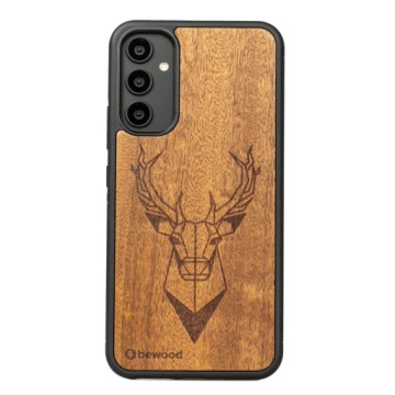 Dřevěné Pouzdro Bewood pro Samsung Galaxy A34 5G Jelen Imbuia