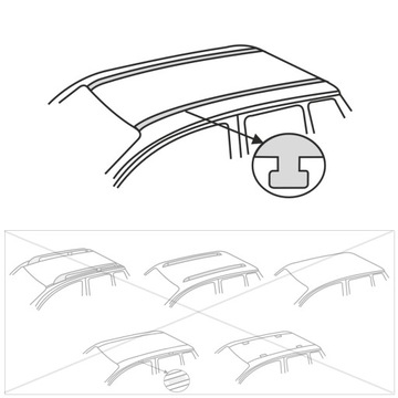 KUFR STŘEŠNÍ DO DODGE GRAND CARAVAN (06-07) D