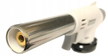 ГАЗОВАЯ ГОРЕЛКА КЕРАМИЧЕСКИЙ ПАЯЛЬЦ LUTLAMP ЗАЖИГАНИЕ ТЕПЛОВАЯ ПИСТОЛЕТКА + 4 КАРТРИДЖА