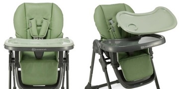 Kinderkraft Tummie – стульчик для кормления 2 в 1 с шезлонгом.