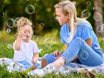 Гелевые мыльные пузыри, набор из 24 штук, милые разноцветные кролики ZA4956