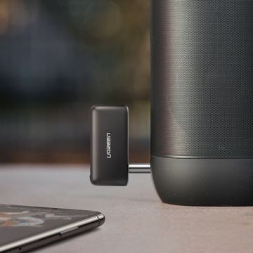 UGREEN АУДИО ЗВУКОВОЙ ПРИЕМНИК BLUETOOTH ДЛЯ АВТОМОБИЛЯ AUX MINI JACK