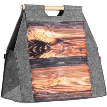 СУМКА-КОРЗИНА ДЛЯ ПОЖАРНОЙ ЧАСТИ ПОРТАТИВНАЯ КОНТЕЙНЕРНАЯ КОРЗИНА ИЗ ДЕРЕВЯННОГО ВОЙЛА