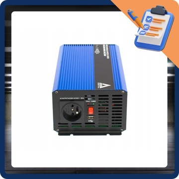 AZO Digital Przetwornica napięcia 24 VDC / 230 VAC SINUS IPS-2000S 2000W