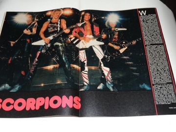 EKRAN 18/1989 J Trzepiecińska, Scorpions, Chaplin