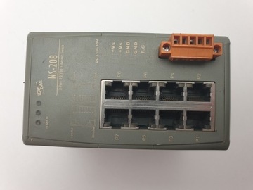 ICP DAS NS-208 8-портовый коммутатор Ethernet 10/100 Мбит/с