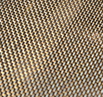 Siatka tkana mosiężna 0,8x0,2 mm, 0,2 m2