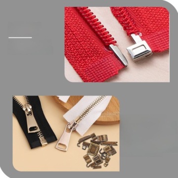 32 комплекта Прочный набор швейных молний с фиксирующими булавками и ограничителями