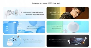 Наушники-вкладыши OPPO Enco Air 2 W13 TWS Белый