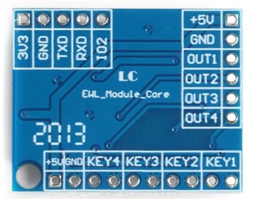 4-канальный WiFi-модуль Sonoff PSF-B04 с ESP8285