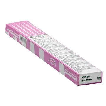 ELEKTRODA SPAWALNICZA RUTYLOWA MMA 6013 2,0mm x 350mm 1KG MOST (RÓŻOWE)