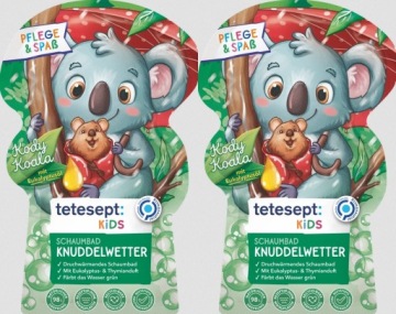 TETESEPT коала піна піна для купання для дітей зелена зеленому ефектом