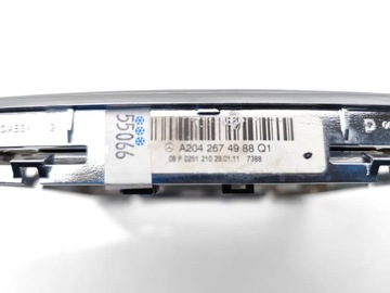 MERCEDES-BENZ E-CLASS SIGNALIZÁTOR PÁKY ŘAZENÍ 2011 ESTATE 4/5DR (09-16)