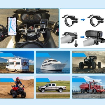 Мотоциклетное зарядное устройство Voltmeter USB + USB-C Тип C QC 3.0 3CCC