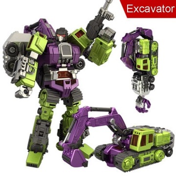 Transformacja Robot Zabawki Zdeformowany samochód