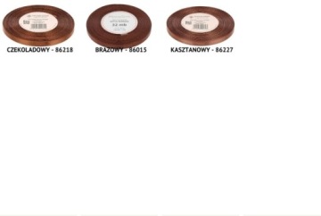 SATIN лента для украшения набор микс 6MM 32MB 10шт