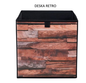 Organizer Pudełko do przechowywania tekstylne 31x31x31 Liście