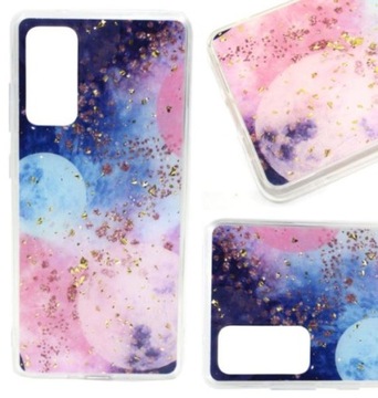 Etui Gold Glam do Samsung S20 FE G780 galactic Case Pokrowiec