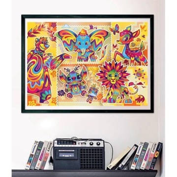 Пазл 1000 деталей Портфель: Disney Classic