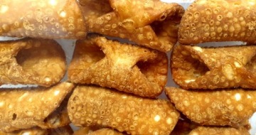 Вафельные трубочки Канноли Вкусы Сицилии 180 г Маленькие вафли