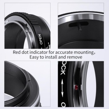 Переходник Canon FD на L-MOUNT LEICA Адаптер K&F Concept версии 2024 г.
