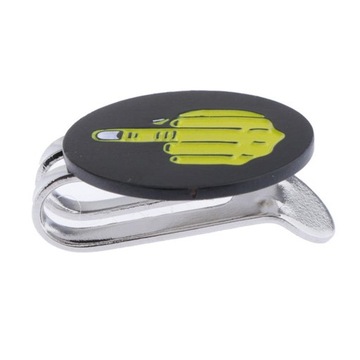 2x Gesture Removable Golf Ball Marker with Hat Clip Portable And Durable