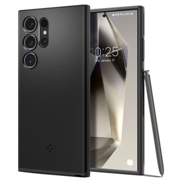 Etui Do Galaxy S24 Ultra Spigen Thin Fit Czarny
