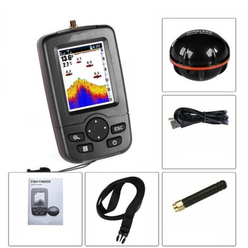 Рыболовный эхолот Эхолот SONAR для лодки-приманки - БЕСПРОВОДНОЙ