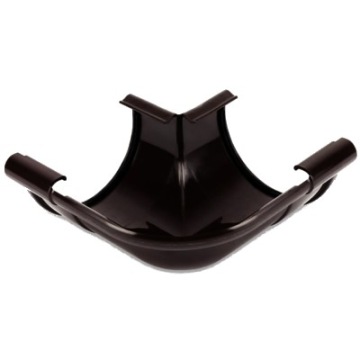 Galeco PVC Brąz 130mm łuk 90° zewnętrzny