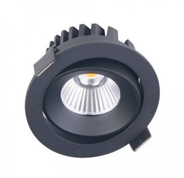 Oprawa oczko LED czarna IP65 CYKLOP H0095 MaxLight