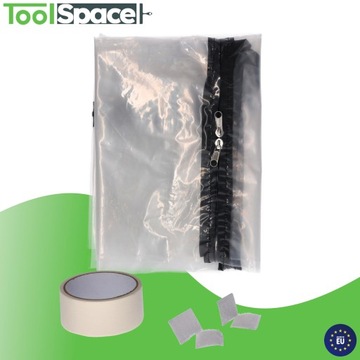 РЕНОВАЦИЯ ПЛЕНОЧНАЯ ЗАНАВЕСА ТИПА C Толстая прочная лента из фольги