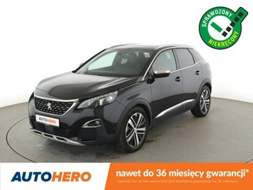 Peugeot 3008 II Crossover 2.0 BlueHDi 180KM 2017 Peugeot 3008 GT Line automat panorama 180KM navi