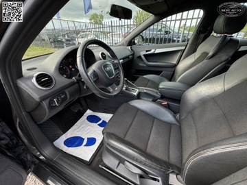 Audi A3 8P Hatchback 3d 2.0 TFSI 200KM 2009 Audi A3 Sportback 2.0T (200 ps ) S- line Automat Szwajcaria Serwisowany, zdjęcie 32