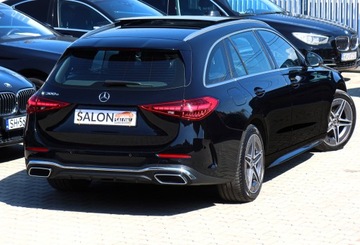 Mercedes Klasa C W206 Kombi Plug-In 2.0 300e 313KM 2023 Mercedes C300e 313 koni 2xAMG Panorama Hak Blis Webasto Ambiente LKA Hi-Fi, zdjęcie 31