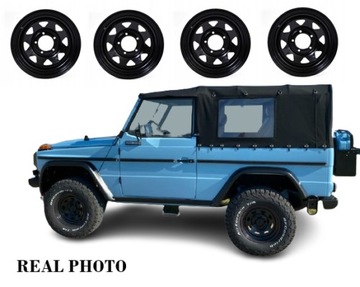 FELGA STALOWA 16x8 5x130 ET+20 MERCEDES G W460 W461 W463