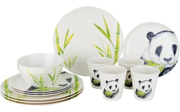 Zestaw obiadowy Nature Line Bambusowy 16 szt.Gimex