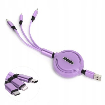 wielogłowicowy kabel ładujący