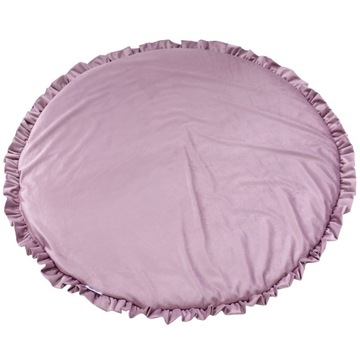 MATA z FALBANKA DO ZABAWY POKOJU Dla Dziecka SOFT VELVET 90CM JUKKI