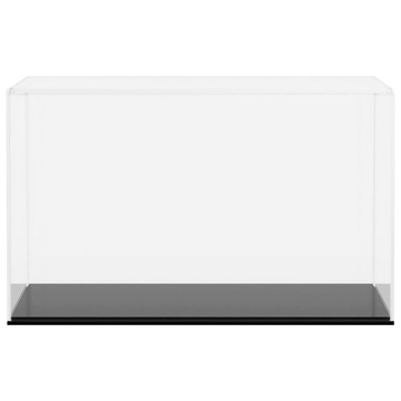 vidaXL Коробка-витрина Прозрачная 31x17x19 см, акрил