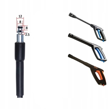 УДЛИНИТЕЛЬНЫЙ ШЛАНГ HQ 10M CLICK CONNECT STHIL NILFISK GERNI МАШИНА ПОД ДАВЛЕНИЕМ